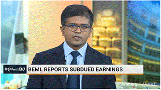   BEML CMD Speaks To BloombergQuint - 28.05.2018