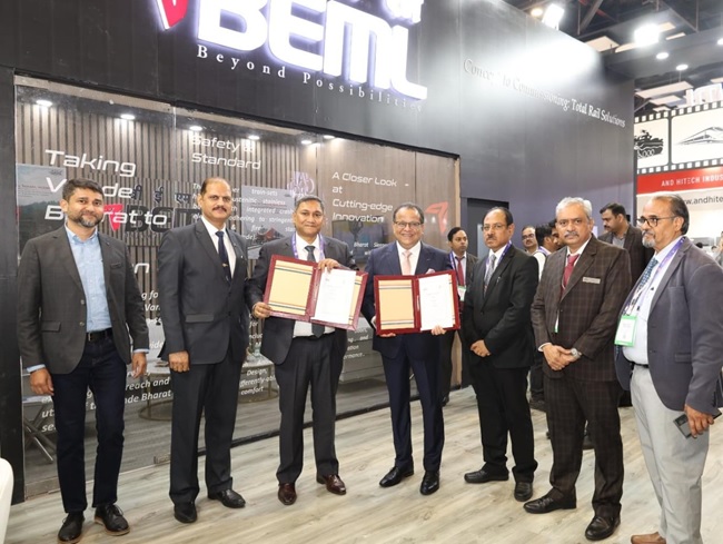 BEML Ltd Signs MoU with Kineco Ltd at 16th IREE | Strengthening advanced composite manufacturing for Defence & Aerospace applications
